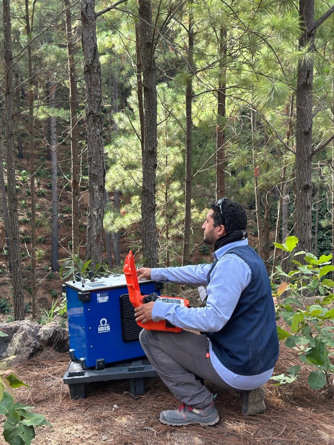 Field equipment setup
