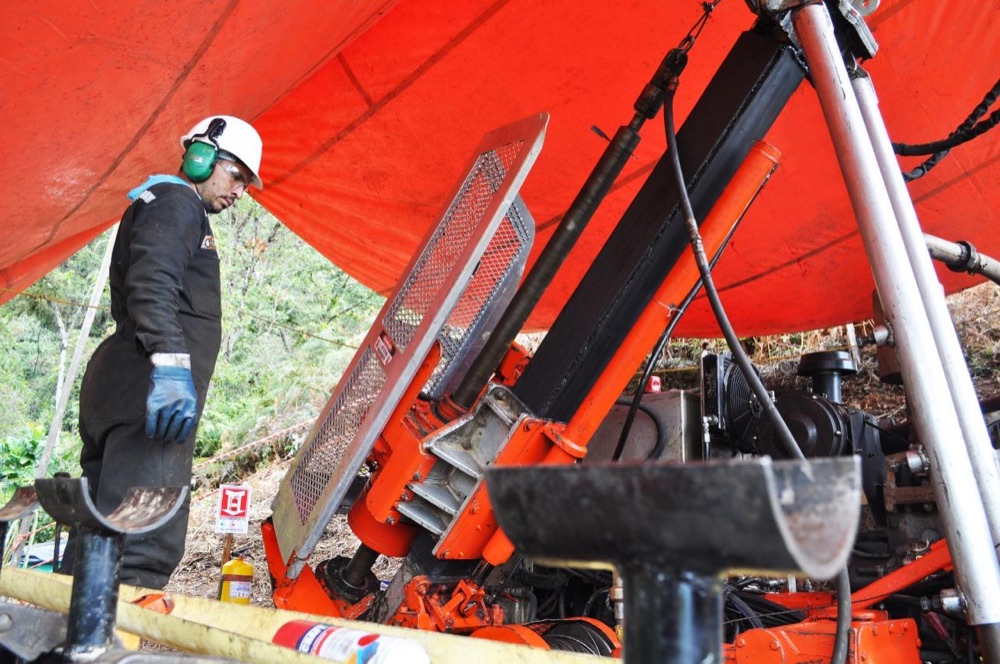 Exploration drill site